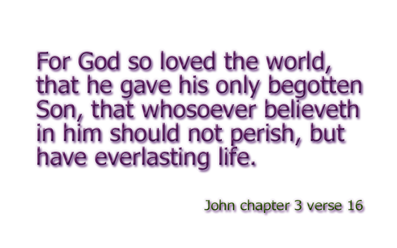 John 3 verse 16